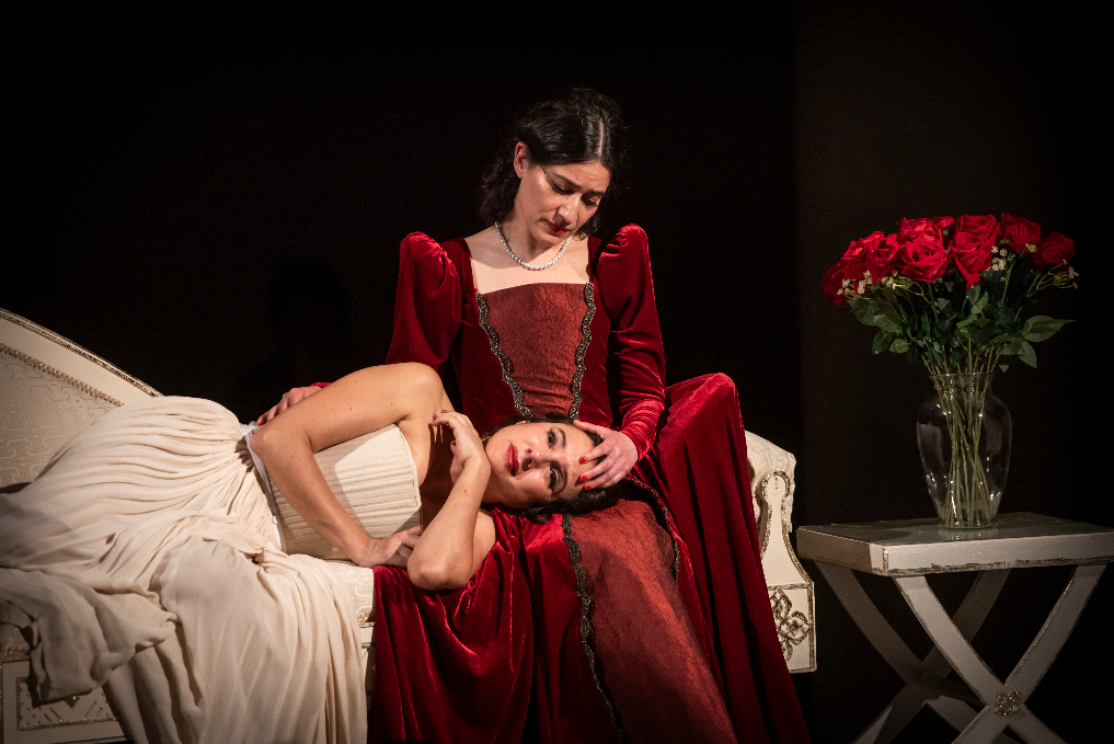 Diseño integral en obra _Callas. La hija del destino_. Dirección Jesús Urqueta. 2023